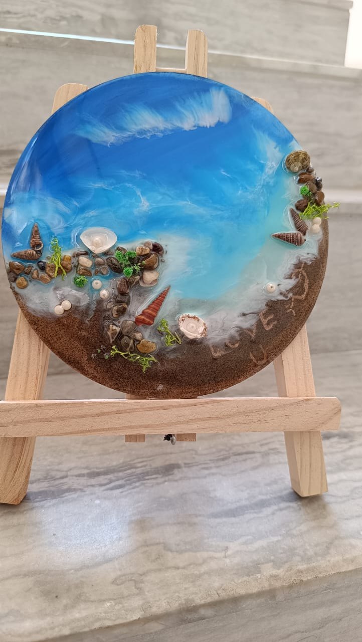 Resin arts